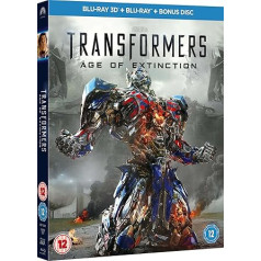 Transformeri: [Blu-ray 3D + Blu-ray + Bonus Disc] [Reģion Free]