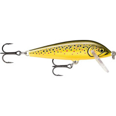 Rapala Unisex Adult Countdown Makšķerēšanas māneklis Makšķerēšanas piederumi Balsa Wood Saldūdens spininga māneklis Darbības dziļums 1,5-2,4 m Makšķerēšanas māneklis 7 cm 8 g Ražots Igaunijā Mākslinieciskais standarts