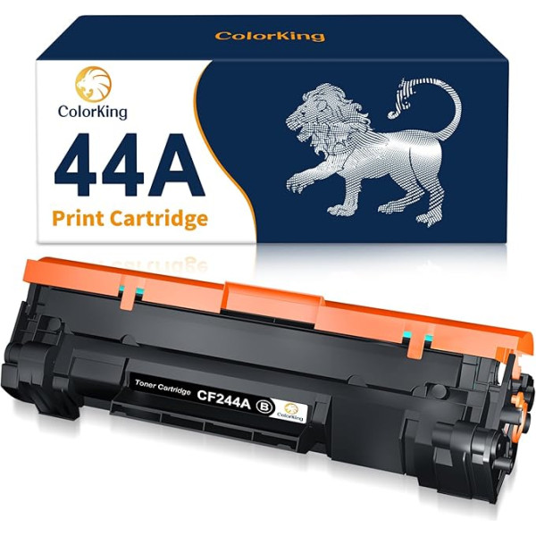 ColorKing 44A CF244A tonera kārtridži, kas saderīgi ar HP 44A CF244A tonera kārtridžiem, kas paredzēti lietošanai ar HP Laserjet Pro M15w M15a HP Laserjet MFP M28w M28a (1 melns)