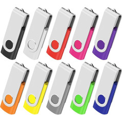 AreTop 10 gab. 16GB USB 2.0 zibatmiņas disks ar atmiņu portatīvajam datoram automašīnai