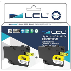 LCL suderinama rašalo kasetė LC-426 LC-426 LC-426Y LC426Y (2Yellow) Suderinama su Brother MFC-J4335DW MFC-J4340DW MFC-J4535DW MFC-J4540DW MFC-J4540DW MFC-J4540DWXL