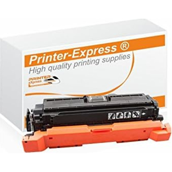 PRINTER eXpress XL toneris 11 000 lappušu saderīgs ar HP CE400X, CE 400X, 507X, 507A LaserJet Enterprise 500 Color M 551 MFP M 570 M 575 Series melns