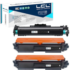 LCL 30A CF230A (2 pakuotės) +32A CF232A (1 pakuotė) suderinamas su HP Laserjet Pro M203dn 203dw MFP M227fdw 227sdn