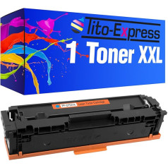 Tito-Express 1x tonera kasetne, kas saderīga ar HP CF531A 205A zilā krāsā | Piemērots Color Laserjet Pro MFP M180 sērijas ierīcēm M180N M180N M180FNDW M181FW