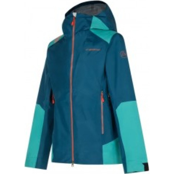 Jaka CROSSRIDGE EVO Shell Jkt W M Storm Blue/Lagoon