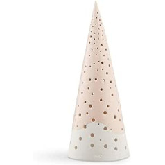 HAK Kähler Nobili Lantern Candle Holder, Ceramic, Multi-Colour, 32.3 cm