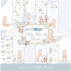 Papīri jums - Scrapbooking un amatniecības papīra komplekts 