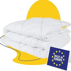 SLEEP COMFY Luksusa 4 sezonu silta sega, vissezonas sega, 140 x 200 cm, sega, gultas sega vasarai un ziemai, ziemas sega, bērnu sega, ziemas segas, guļam sega