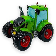 BUSDUGA 4001 Tractor Green Money Box 17 x 13 x 13 cm Farm Piggy Bank