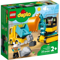 duplo 10931 kravas un kāpurķēžu ekskavators