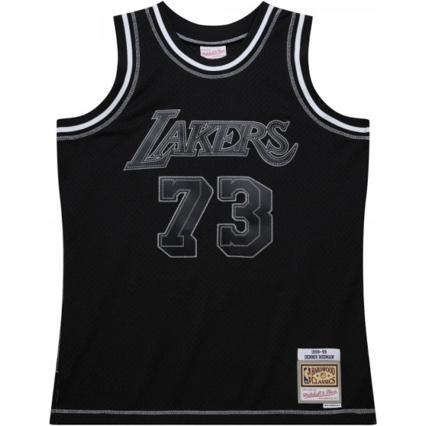 Mitchell & Ness NBA Contrast 2K Swingman Jersey Lakers 1998 Dennis Rodman M TFSM6784-LAL98DRDBLCK / M