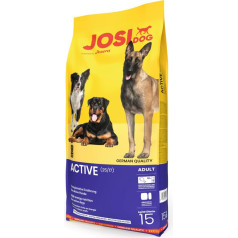 josidog sausā barība suņiem active 15kg