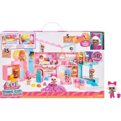 L.O.L. pārsteigums! Squish Sand Magic House with Collectible Doll Diva - rotaļu komplekts ar kolekcionējamo lelli, Squish Sand, pārsteigumiem un aksesuāriem - ideāli piemērots meitenēm no 4 gadu vecuma