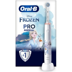 Oral-B | elektrinis dantų šepetėlis | iceberg pro serija 3 | įkraunamas | vaikams | šepetėlio galvučių skaičius 1 | dantų valymo režimų skaičius 3 | balta