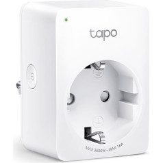 Mini viedligzda wifi tapo p110 ar enerģijas patēriņa kontroli