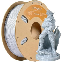 PLA filaments 1,75 mm, Eyone marmora un koka 3D drukas filaments PLA 1,75 mm 3D printeriem un 3D pildspalvām, 1 kg spole