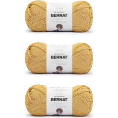 Bernat Softee Cotton Golden dzija - 3 iepakojums 120g - neilons - 3 DK (viegla) - 220 metri - Adīšana, tamborēšana un amatniecība