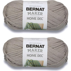 Bernat Maker Home Dec 2 x 250g kokvilnas 5 iepakojums 300m adīšanas tamborēšana