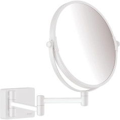 hansgrohe AddStoris kosmētikas spogulis Pivoting Makeup Mirror Matt White