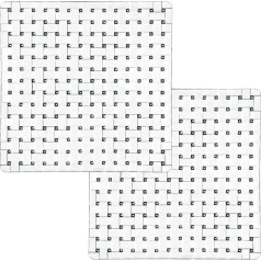 Spiegelau & Nachtmann 2 daļu servējamo šķīvju komplekts