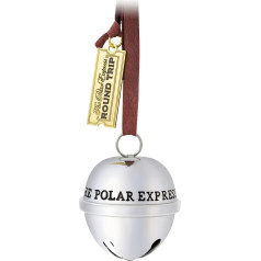 Hallmark Keepsake Ziemassvētku rotājums 2023 The Polar Express Santa Sleigh Bell 2023 Metāla dāvanas bērniem