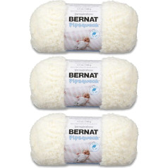 Bernat Pipsqueak Vanilla dzija - 3 iepakojumi pa 100g - Poliesters - 5 Bulky - 90m - Adīšana, tamborēšana un rokdarbi