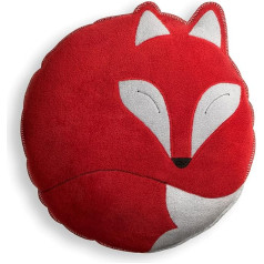 Leschi cuddly spilvens | 36945 | Paco the fox | 30 x 30 cm (dīvānam un gultai) Krāsa: Uguns / Pusnakts