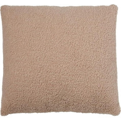 nordic coast company Dekoratīvs spilvens no Teddy auduma Boucle bēšā krāsā Spilvena pārvalks ar pildījumu 40 x 40 cm Beige Sand Camel