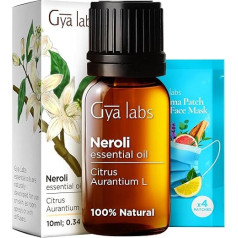 Neroli ēteriskā eļļa - atsvaidzinošs komforts, tīrs skaistums un mierīgs miegs (10ml) - 100% dabīga Neroli ziedu eļļa, terapeitiskā klase