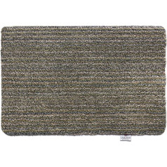 Paklājs Hug Rug 50 x 75 cm Candy Stripe Sage Inner Barrier Mat, ļoti labi uzsūcošs un mazgājams veļas mazgājamā mašīnā