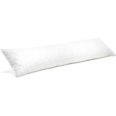 Sānu miega spilvens Memory Foam 145 cm Visco Gel māsu spilvens Sānu miega spilvens Bērniem un pieaugušajiem Ortopēdiskais sānu miega spilvens Kakla spilvens Ķermeņa spilvens Komforts spilvens