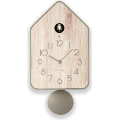 Guzzini - Wall Clock 37 cm with Pendulum Taupe