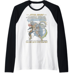 Zvaigžņu kari Mandalorian komiksu plakāts Raglan