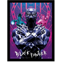 Pyramid International Marvel Black Panther Collector's Edition ierāmēts plakāts (Black Panther Wakanda Forever) 30x40cm