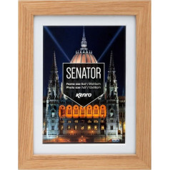 Kenro Senator SNF3040K 40 x 50 см Фоторамка из массива дерева с белым креплением для 30 x 40 см