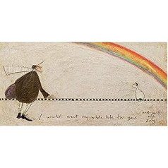 Sam Toft I Would Wait My Whole Life For You Drukāt uz audekla 30x60cm