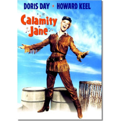 Calamity Jane A3 ungerahmt American Western Musical Film Advert Plakāts Day Keel Vintage Stars Foto Bild