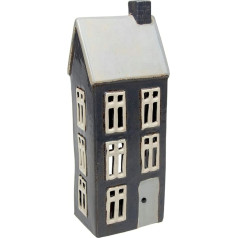 Village Pottery Blue House Slate tējas gaismas turētājs