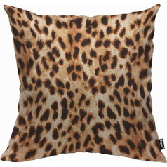 Mugod Leopard Print Polka Dot ādas gepards spilvenu pārvalks vīriešiem Sievietes Dekoratīvie mājas dīvāna krēsls dīvāns 18x18 collu