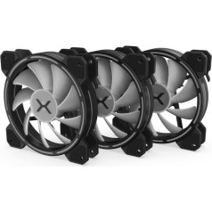 Ventilatori lunar argb komplekts 3x120 mm