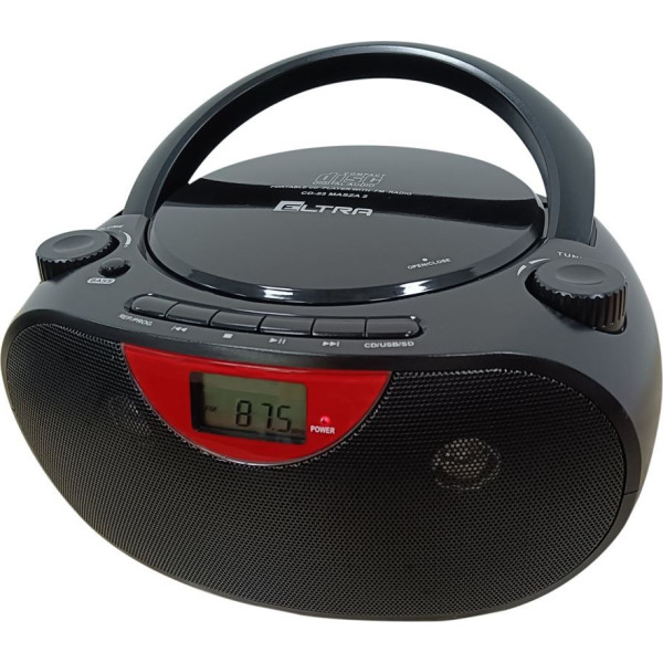 Radio masha 2 usb/cd melns