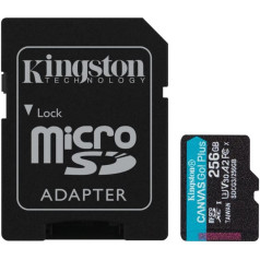 Microsd karte 256gb canvas go plus 170/90mb/s