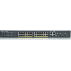 Switch gs1920-24hpv2 28port 24xgb un 4xgb 375w poe nebulaflex cloud