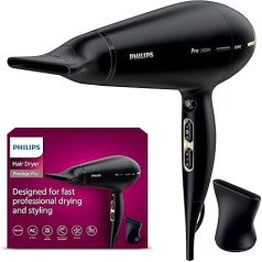 Philips Haartrockner Prestige Pro, Haartrockner für professionelles Trocknen und Styling, mit 2 Stylingdüsen, 2.300 W, Modell HPS920/00