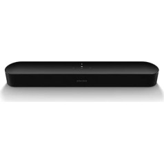 Sonos Beam (2. paaudzes) - viedā skaņu josla televizoram, mūzikai un daudz kam citam (melna)