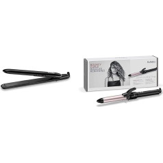 Babyliss Sleek Finish 230 Выпрямитель 180°C - 230°C с автоматическим отключением ST255E & C325E Утюжок для завивки M Pro 180 25 мм