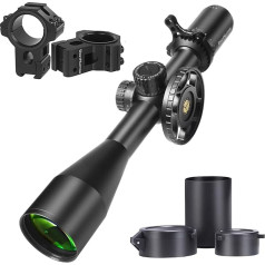 WestHunter Optics HD GEN2 6-24x50 FFP precīzās šaušanas tālskatis | Nulles Reset, Dovetail Shooting Kit B