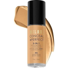 MILANI Conceal + Perfect 2-in-1 Foundation + Concealer - Smilšu bēšs