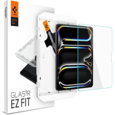 Spigen Glas.tR EZ Fit aizsargstikls, saderīgs ar iPad Pro 13