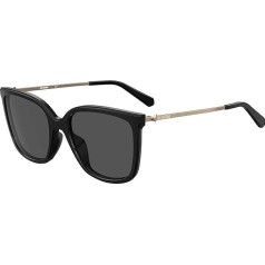 Moschino Love Unisex Mol035/s saulesbrilles, 807/IR Black, 54, 807/IR Black